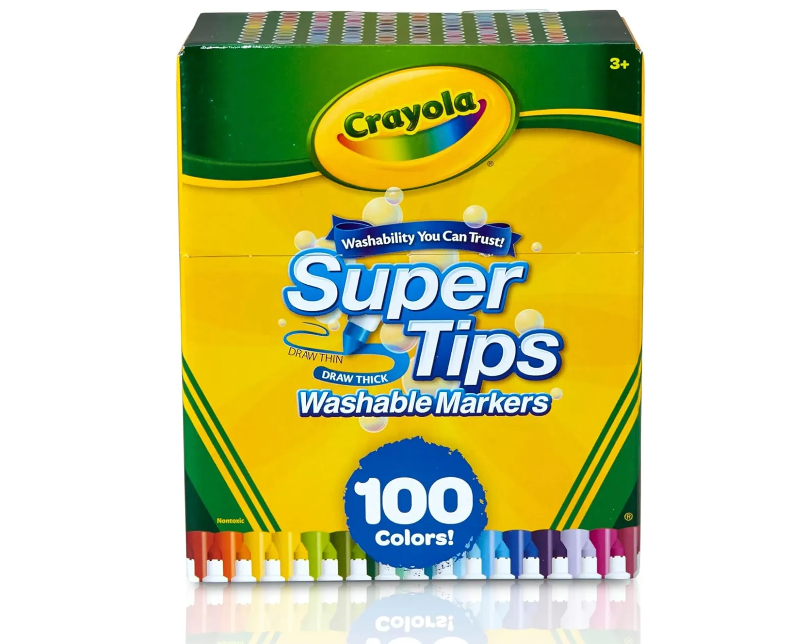Crayola Super Tips Marker Set, 100 Count