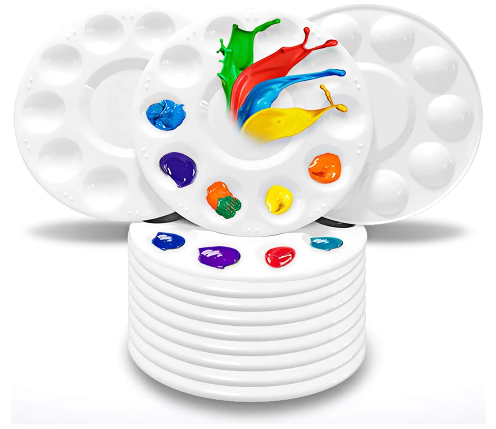 Paint Tray Palettes, 12 Count