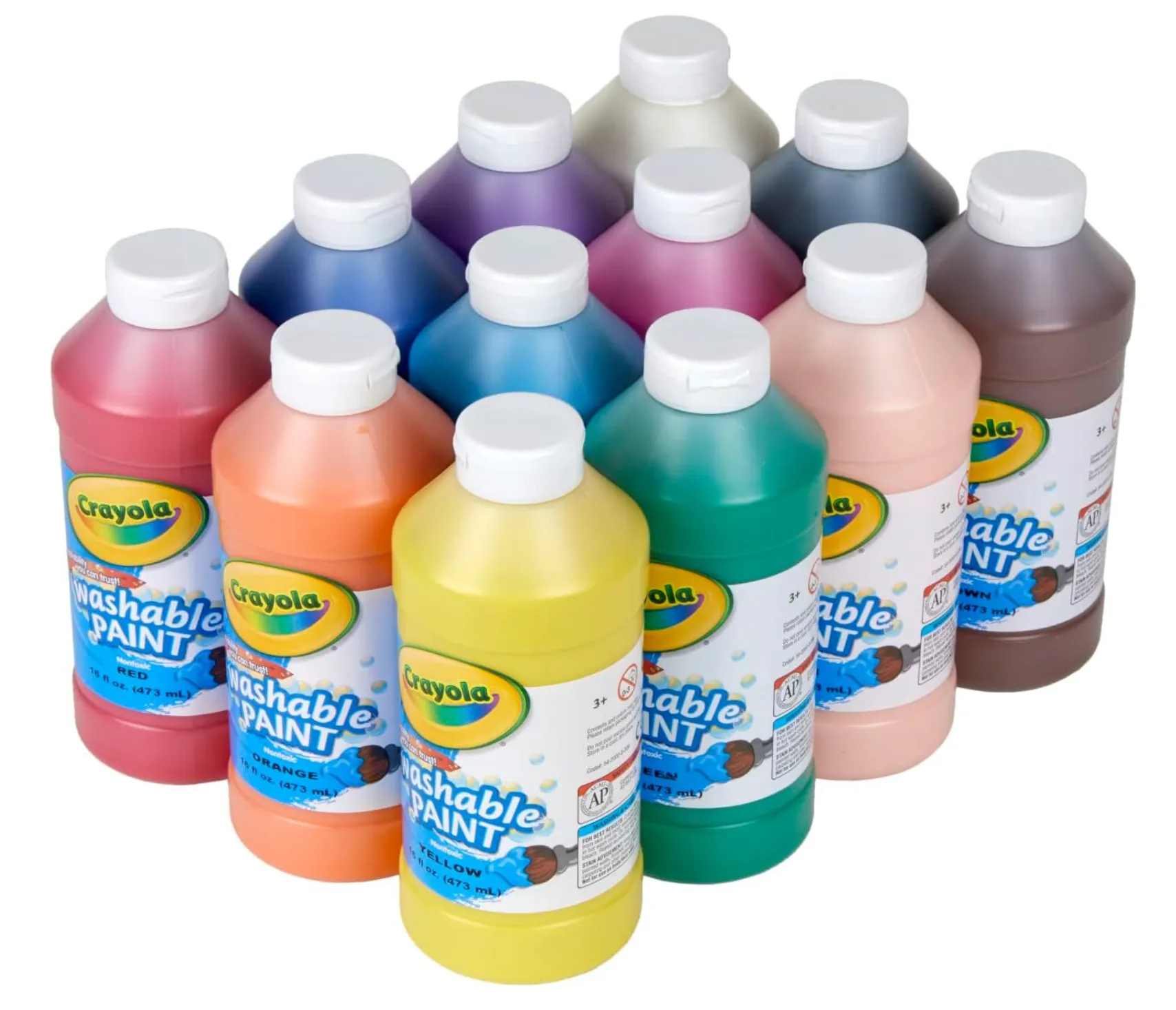 Crayola Washable Paint, 24 Count